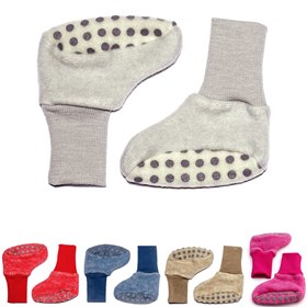 Biologische Babyslofjes Wol-Katoen Cosilana