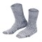 Blauwe Noorse sokken biologisch katoen en wol Living Crafts
