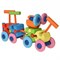 Houten constructie speelgoed koffer maatschappelijk verantwoord geproduceerd wizzwizz