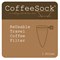 Herbruikbaar travel koffiefilter of theezakje biokatoen Coffeesock