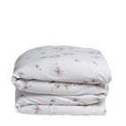 Kinderdekbedovertrek Biologisch Katoensatijn met Print Bridal Blush Yumeko
