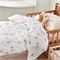 Kinderdekbedovertrek Biologisch Katoensatijn met Print Bridal Blush Yumeko