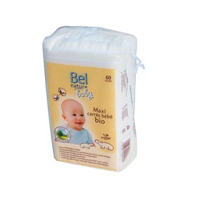 Image of Baby Wattenpads Bio Katoen 9 x 11 cm