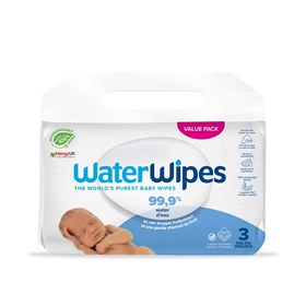 Image of WaterWipes Plasticvrije Billendoekjes 180 Stuks biologisch afbreekbaar