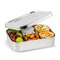Lunchbots Small Protein Packer RVS Trommeltje 4 Vaks 14x10x3,5 LunchBots