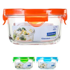 Bewaarbakje Glas Rond 380 ml