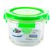 Lekdicht glazen bakje groen deksel 165 ml Glasslock