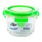 Lekdicht glazen bakje groen deksel 165 ml Glasslock