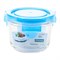 Lekdicht glazen bakje blauw deksel 165 ml Glasslock