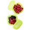 Siliconen bewaarbakjes lekdicht en hypoallergeen set van 2 Lime 180ml Kooleco