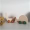 houten dieren met wielen speelgoed Pinch toys