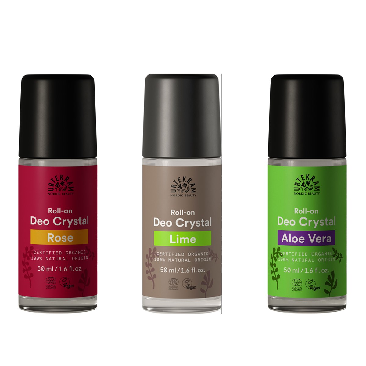 Deodorant Roller Urtekram Crystal no perfume