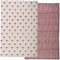 Biologisch katoenen theedoeken set van 2 Dragonfly red Tranquillo