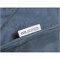 Dekbedovertrek washed bio katoensatijn donkerblauw Yumeko