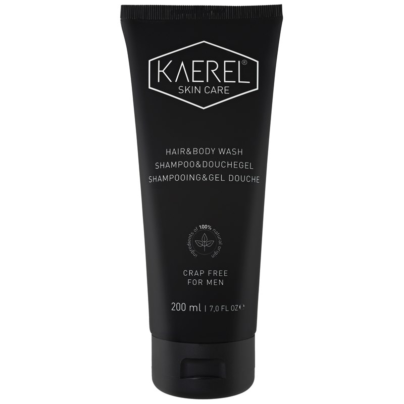 draadloze nemen Strippen Douchegel en Shampoo Man 200 ml Kaerel | GreenJump.nl