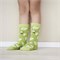 2 paar Kindersokken met bijen biokatoen Living Crafts