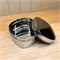 Vierkante RVS Trommels Bankura Set van 3 A Slice of Green