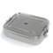 Lunch box met siliconen lekrand 21x15x6
