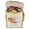 Wol geisoleerde lunchtas van biokatoen 27x243x14 Groen