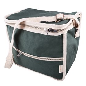 Koeltas plasticvrij biokatoen en wol Large 23x28x24 Groen