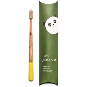 Kindertandenborstel zacht van bamboe milieuvriendelijk Truthbrush