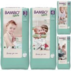 Bambo Nature Eco luiers grootverpakking milieuvriendelijk en ecologisch Abena