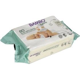 Bambo Nature Eco Babydoekjes 80 Stuks Bambo Nature