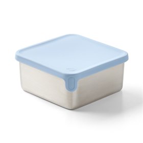 RVS Lekdicht Bakje Big Square Dipper voor Shuttle en Launch 10x10x5 PlanetBox