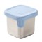 RVS Lekdicht Bakje Little Square Dipper voor Shuttle en Launch 5,5x5,5x5 PlanetBox