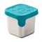 RVS Lekdicht Bakje Little Square Dipper voor Shuttle en Launch 5,5x5,5x5 PlanetBox