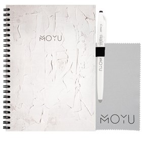 Uitwisbaar Notitieboek Herbruikbaar van Steenpapier A5 White Wonder Moyu