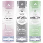 Vegan sensitive deodorant stick in kartonnen push up Ben en Anna