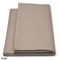 Taupe Lakens GOTS Katoen Satijn 160 x 270 Damai