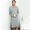 Pyjama man en vrouw nachthemd lange mouw biologisch katoen Living Crafts