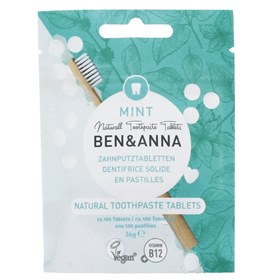 Natuurlijke tandpasta tabletten mint 100 stuks Ben en Anna
