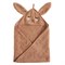 Dieren Badcape met Capuchon van Organisch Badstof Katoen 72 x 72 cm Roommate Bunny