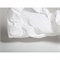 Sale 100x200 Hoeslaken Percal Bio Katoen Puur wit Yumeko