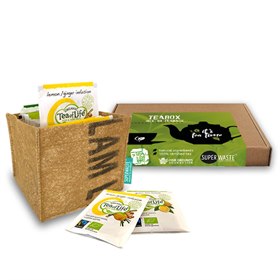 Mini Teabox Geschenkdoosje met Fair Trade Thee