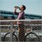 RVS Thermos Drinkbus Lekvrij Rise Reflect met Bamboe Dop 473 ml Klean Kanteen