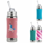 RVS Rietjesbeker zonder Plastic met Free Flow Rietje 325 ml Pura