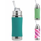 RVS Rietjesbeker zonder Plastic met Free Flow Rietje 325 ml Pura