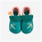 Leren Kinderslofjes Libelle met Anti-Slip Zool Orangenkinder