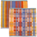 Set van 2 Handdoeken van Katoen Restanten Wild Weave 50 x 50 cm Foekje Fleur