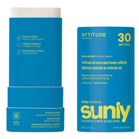 Sunly Zonnebrand Kids SPF30 Nano-vrij Parfumvrij Plasticvrij Attitude