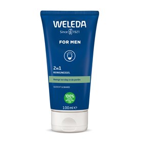 Men 2-in-1 Reinigingsgel 100 ml Weleda