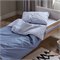 Kinderdekbedovertrek Bio Percal Katoen Double Face Lavender Serene Blue Yumeko