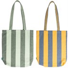 Gestreepte Shopping Bag Biologisch Katoen 41 x 35 cm Tranquillo