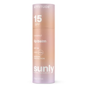 Getinte Lippenbalsem Zonnebrand SPF15 Nano-vrij Coconut Attitude
