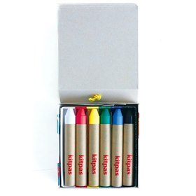 Image of Kleurkrijtjes voor Papier, Glas en Whiteboard 6 Stuks - Primary