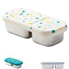 PlanetBox Snack Bakje met 2 Vakjes Lekdicht 15x7x4 PlanetBox